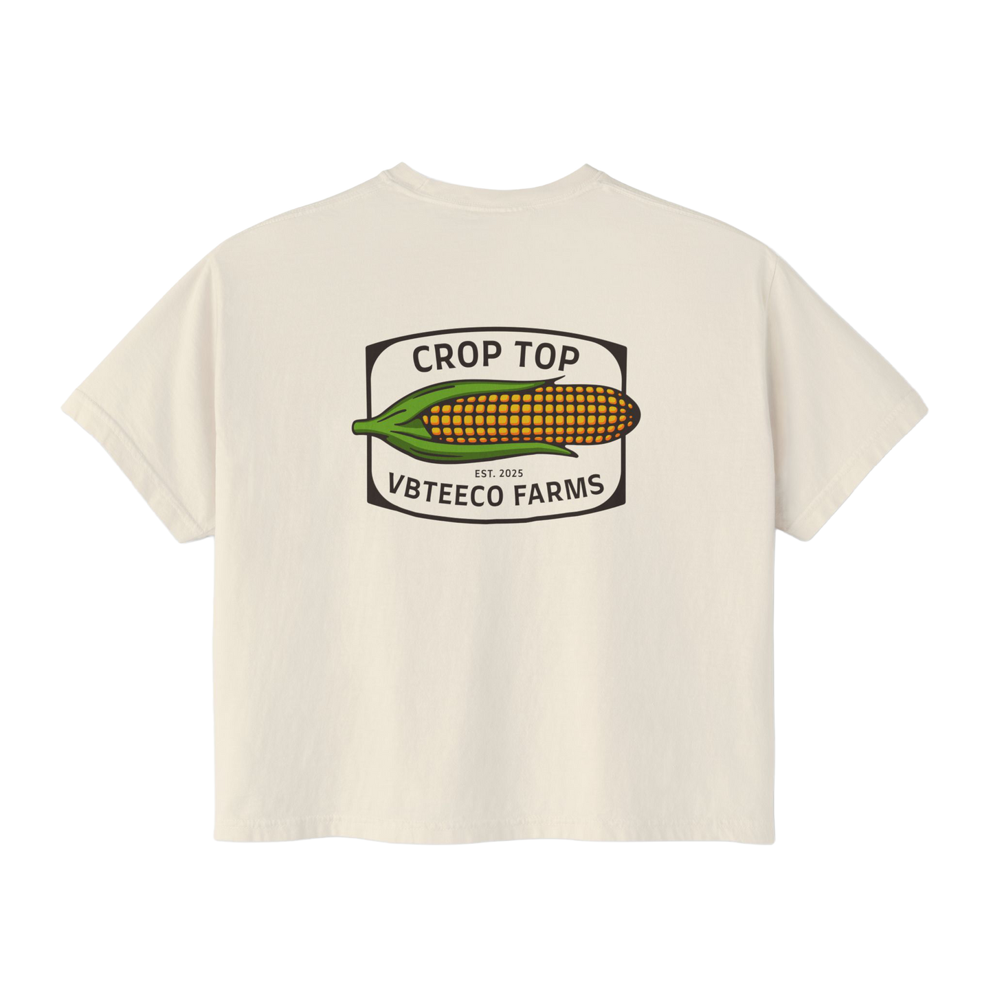 Crop Top Women's Boxy Tee