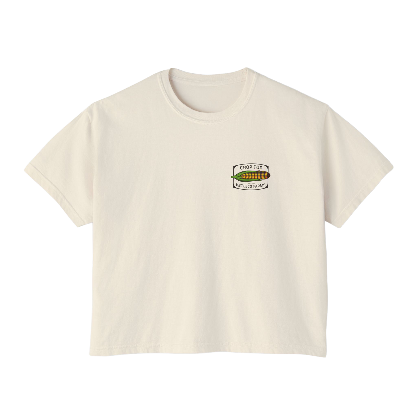 Crop Top Women's Boxy Tee