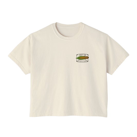 Crop Top Women's Boxy Tee