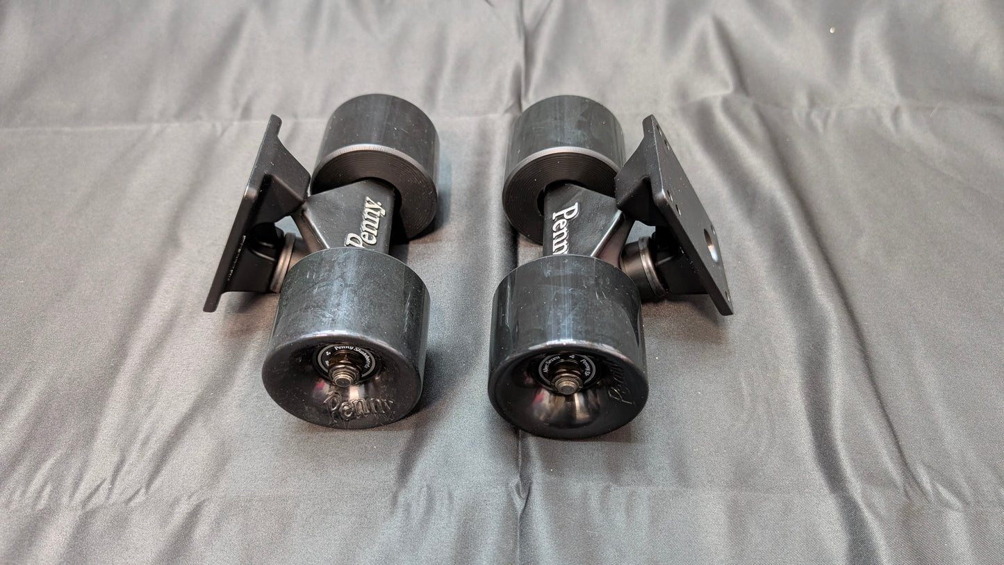Penny Australia Skateboard Parts - Black Trucks and wheels New