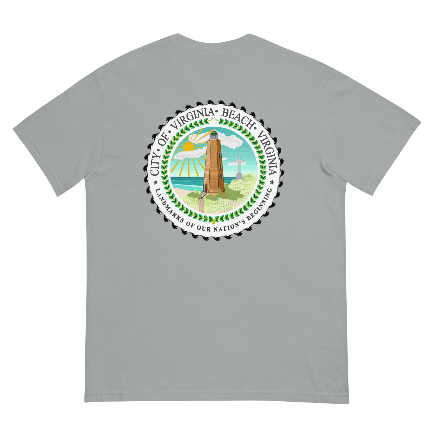 Virginia Beach City Seal T-Shirt in ##color-pattern##