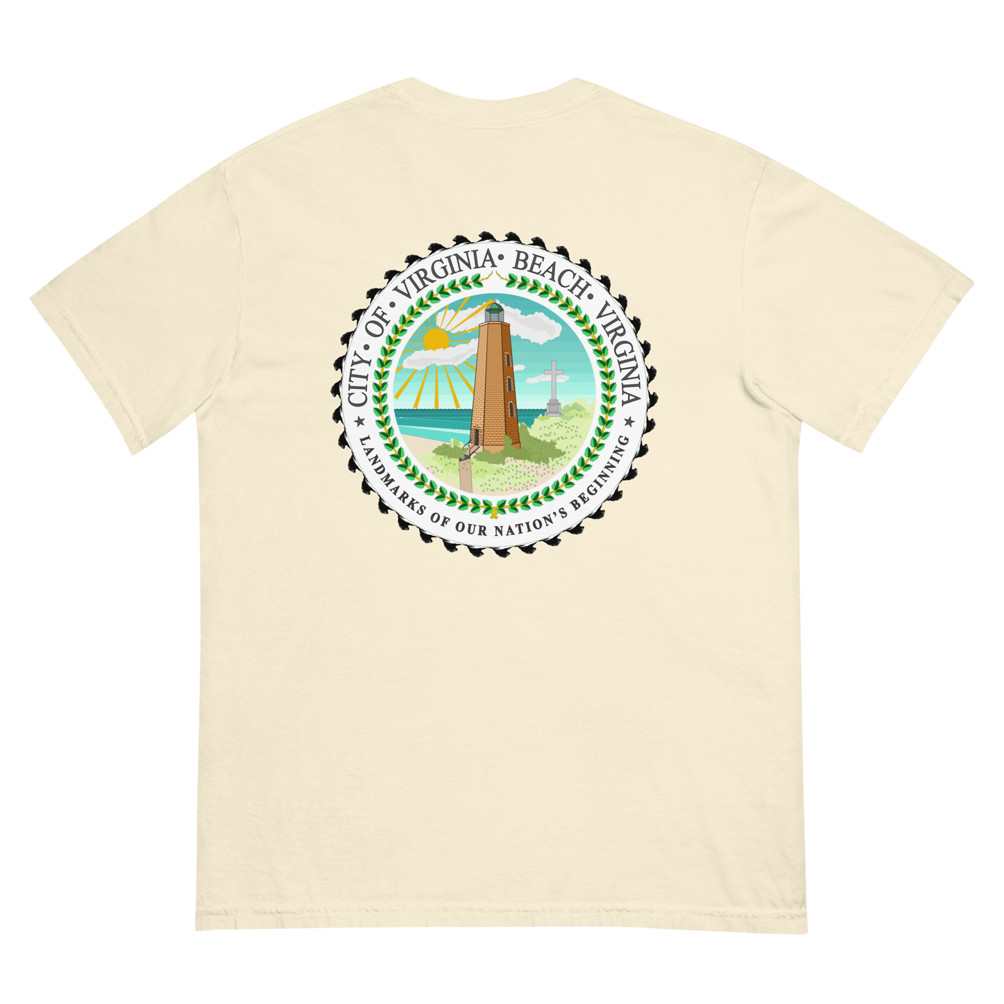 Virginia Beach City Seal T-Shirt in ##color-pattern##