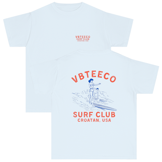 Youth VBTeeCo Croatan Surf Club T-Shirt in ##color-pattern##
