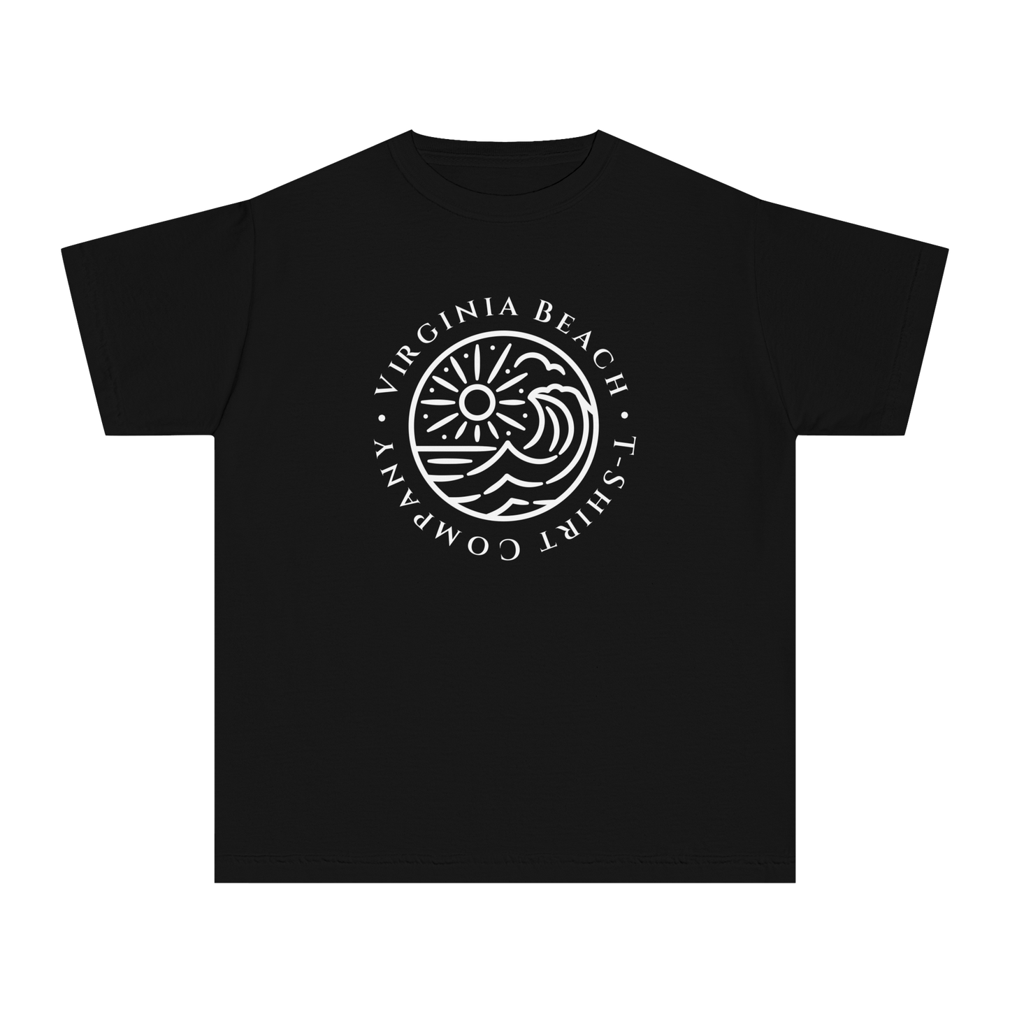Youth Virginia Beach T-Shirt Company Logo Tee in ##color-pattern##