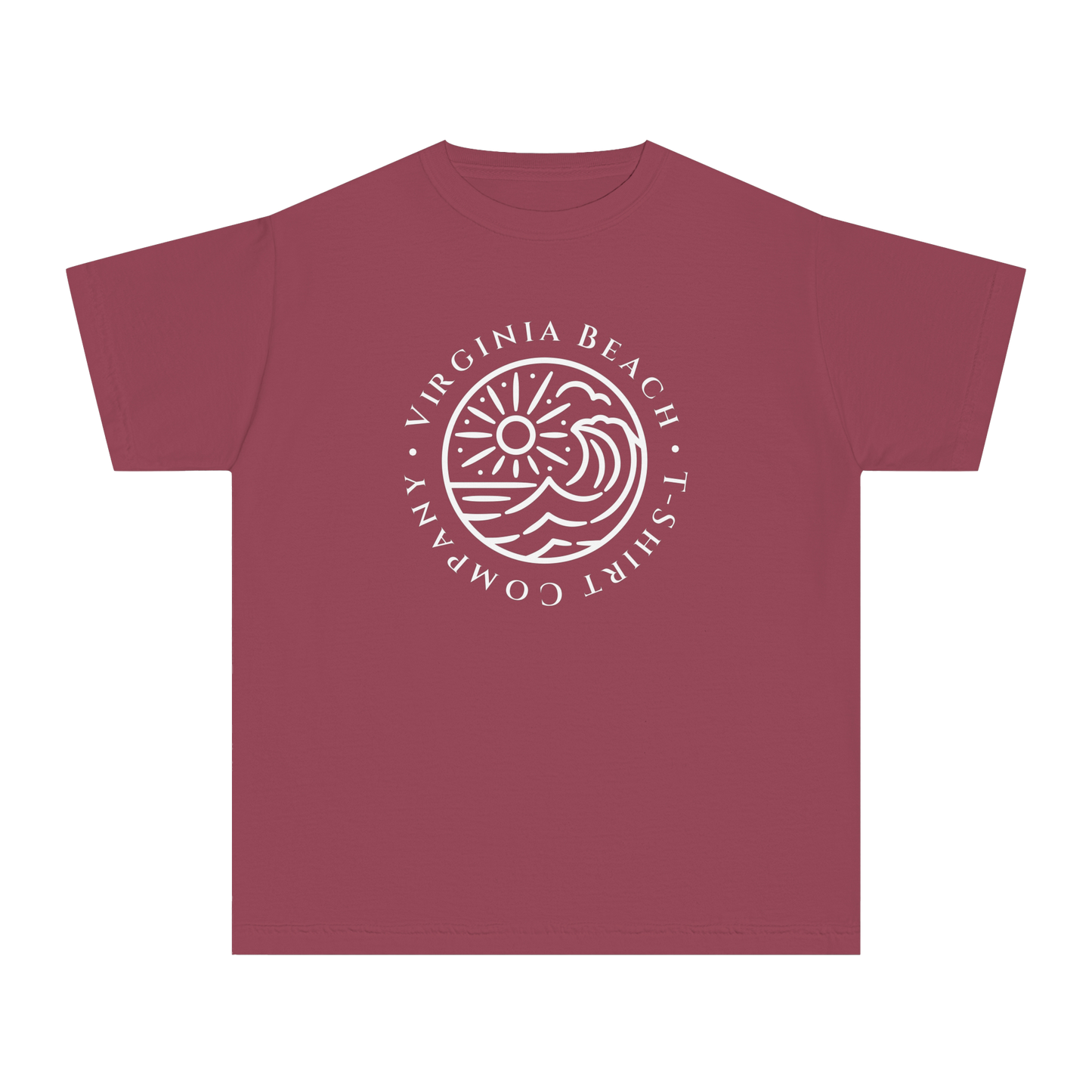 Youth Virginia Beach T-Shirt Company Logo Tee in ##color-pattern##