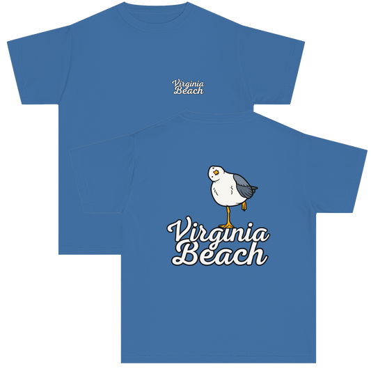 Youth Virginia Beach Seagull Tee in ##color-pattern##