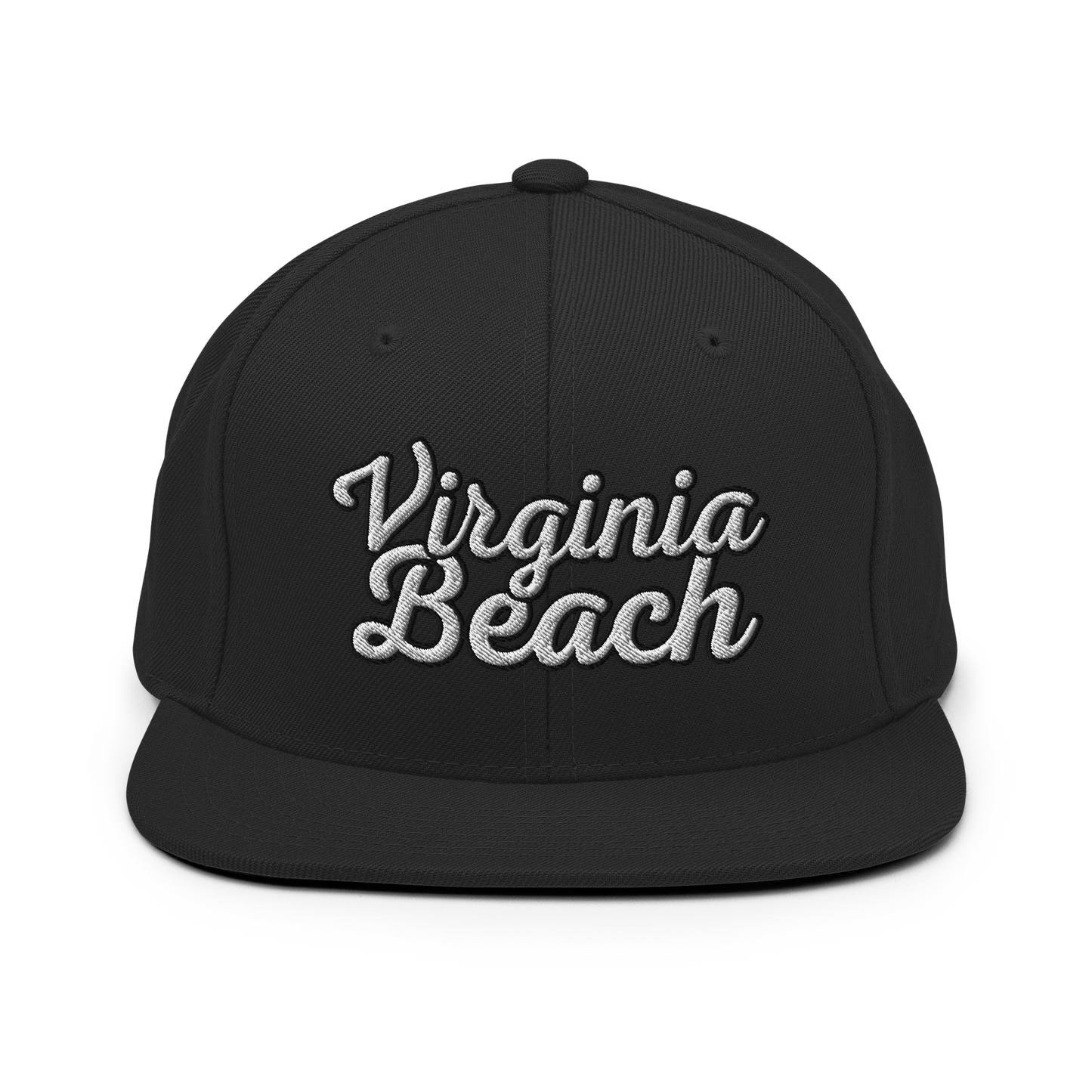 Virginia Beach Embroidered Snapback Hat in ##color-pattern##