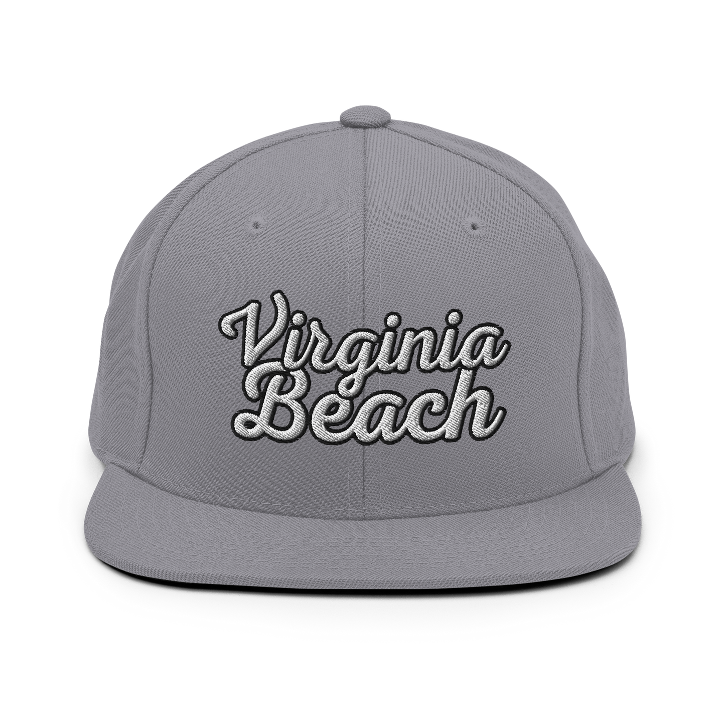 Virginia Beach Embroidered Snapback Hat in ##color-pattern##