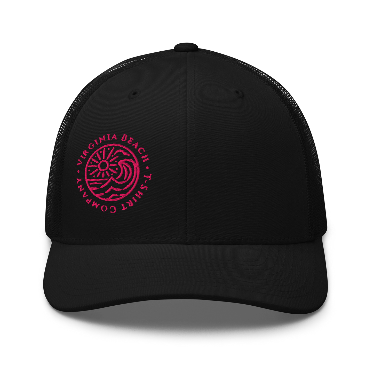 VBTeeCo Embroidered Logo Trucker Cap in ##color-pattern##