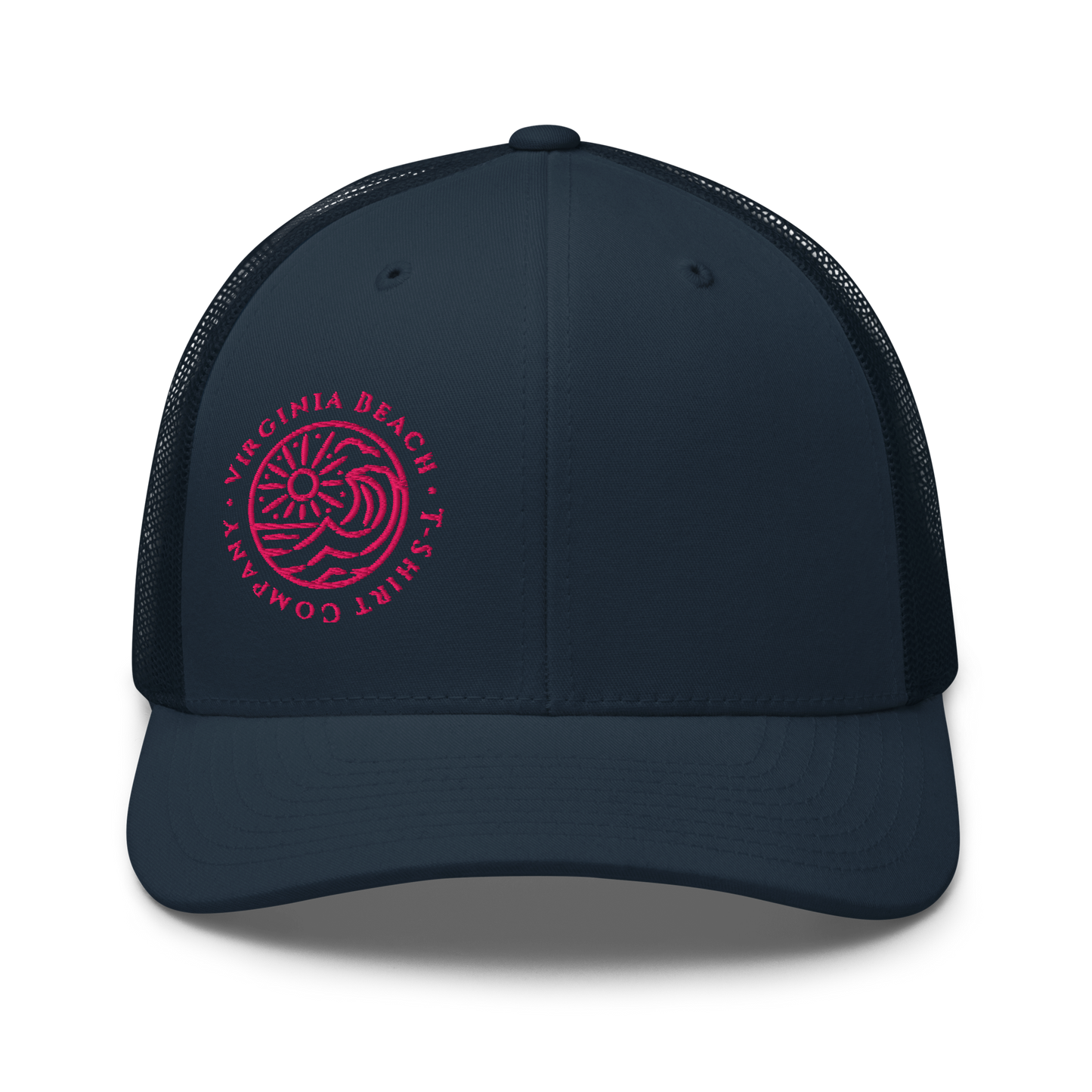 VBTeeCo Embroidered Logo Trucker Cap in ##color-pattern##