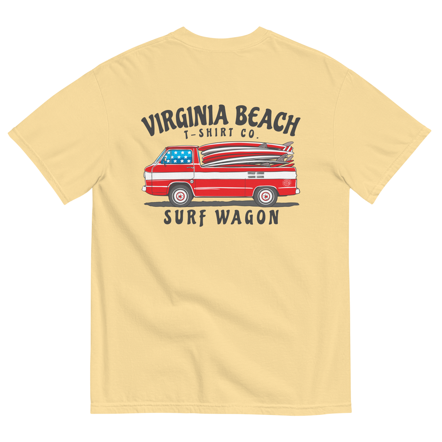 Surf Wagon T-Shirt in ##color-pattern##