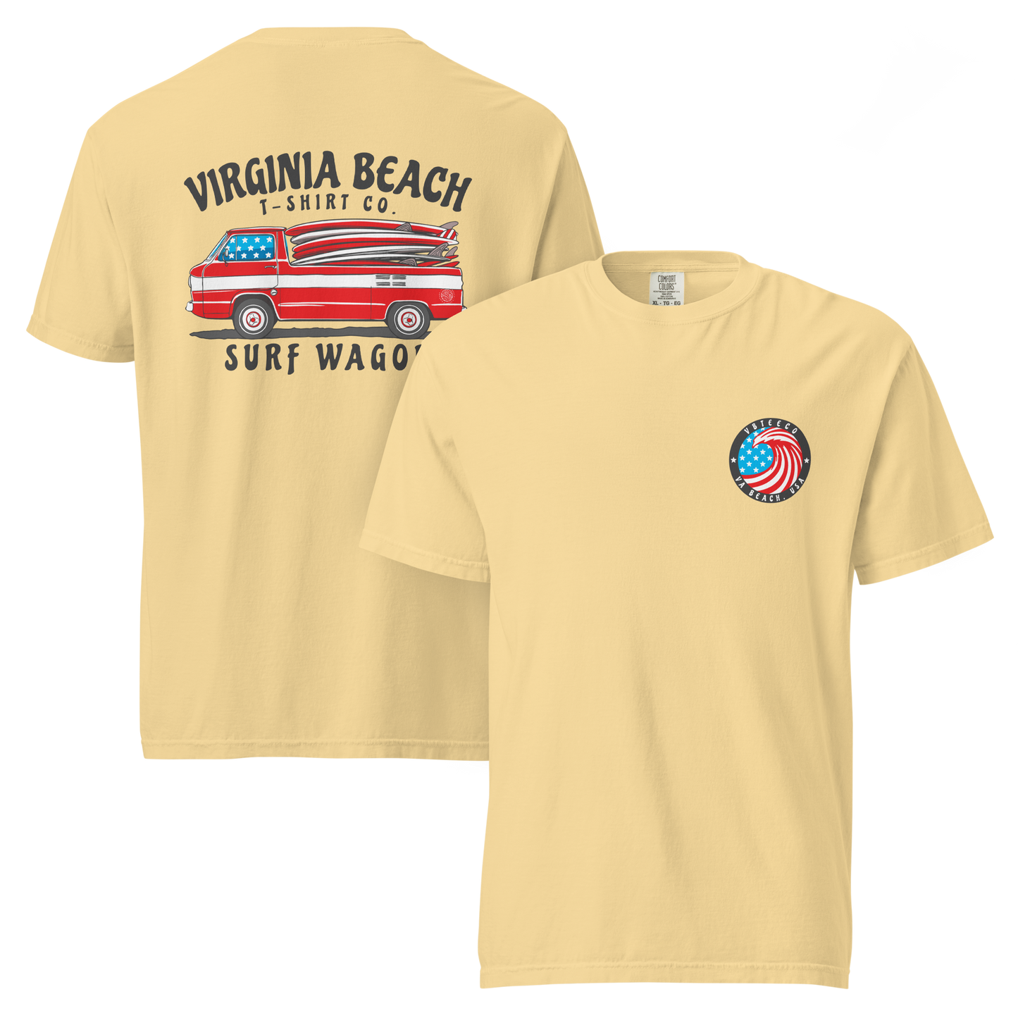 Surf Wagon T-Shirt in ##color-pattern##