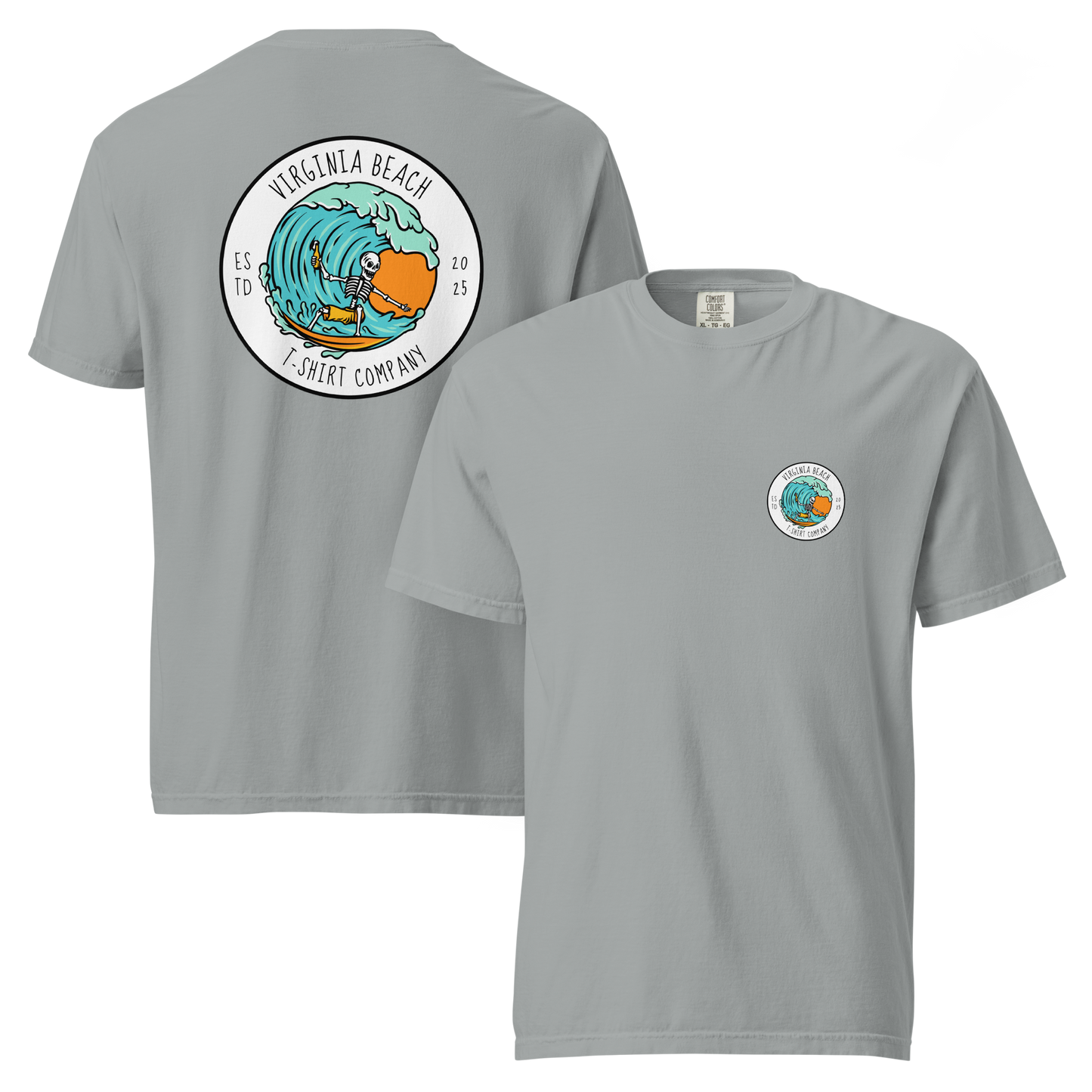 Surfing Bones T-Shirt in ##color-pattern##