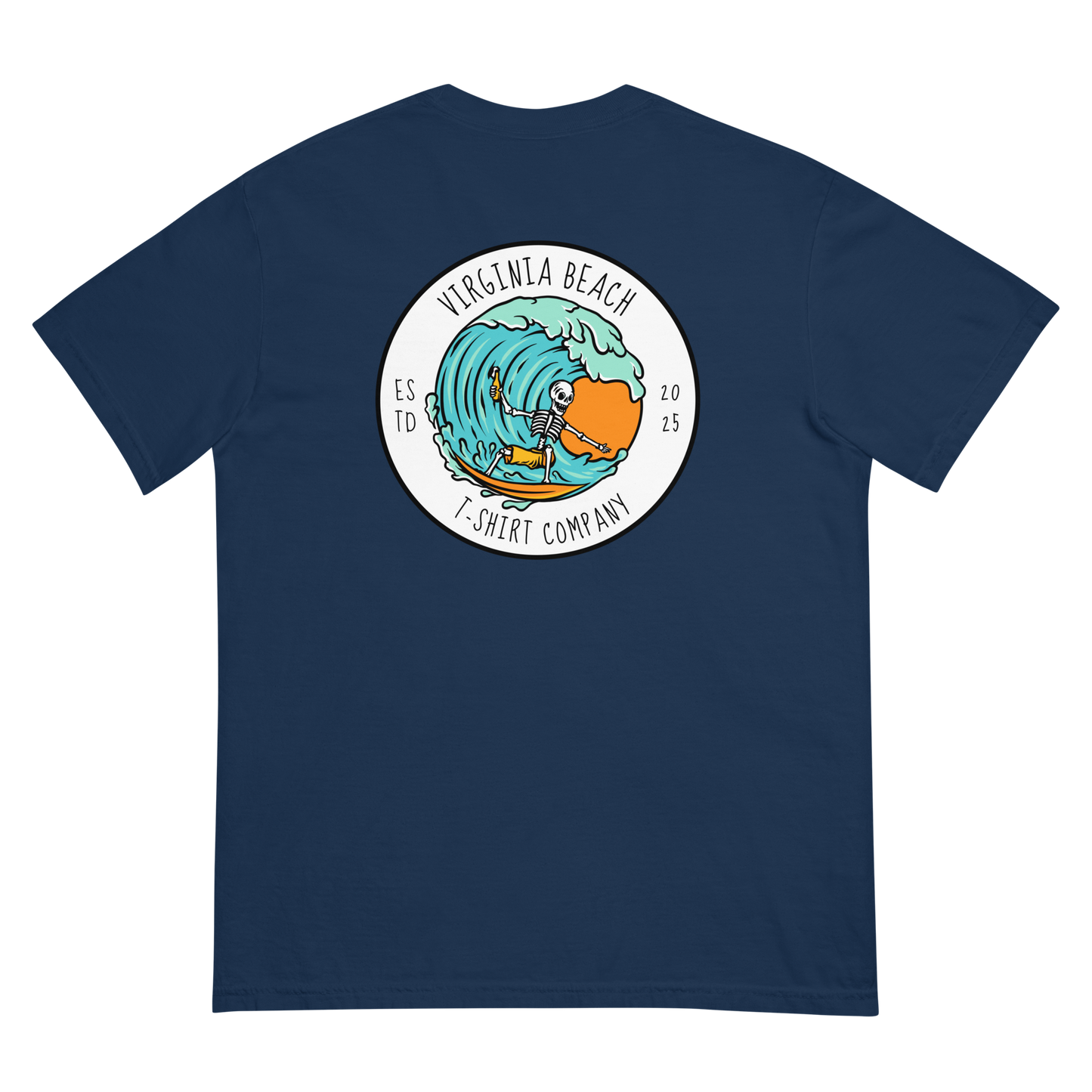 Surfing Bones T-Shirt in ##color-pattern##
