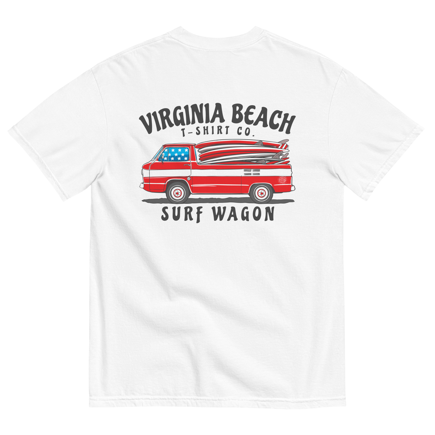 Surf Wagon T-Shirt in ##color-pattern##