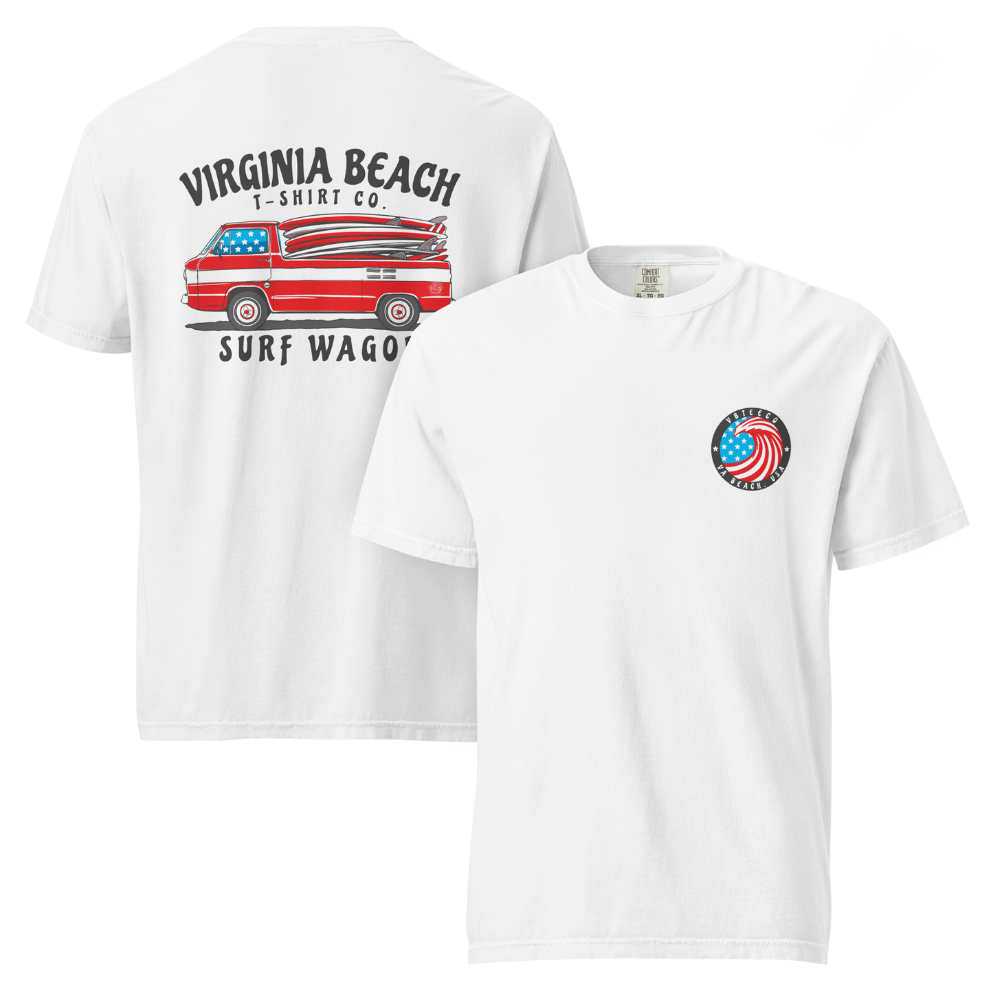 Surf Wagon T-Shirt in ##color-pattern##