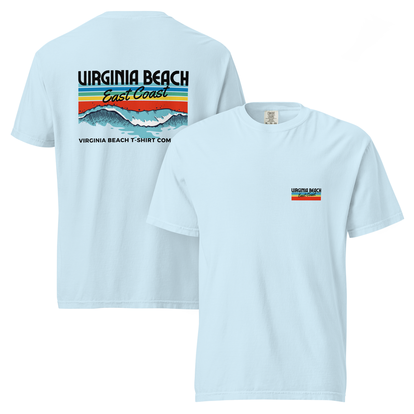 Virginia Beach East Coast T-Shirt in ##color-pattern##