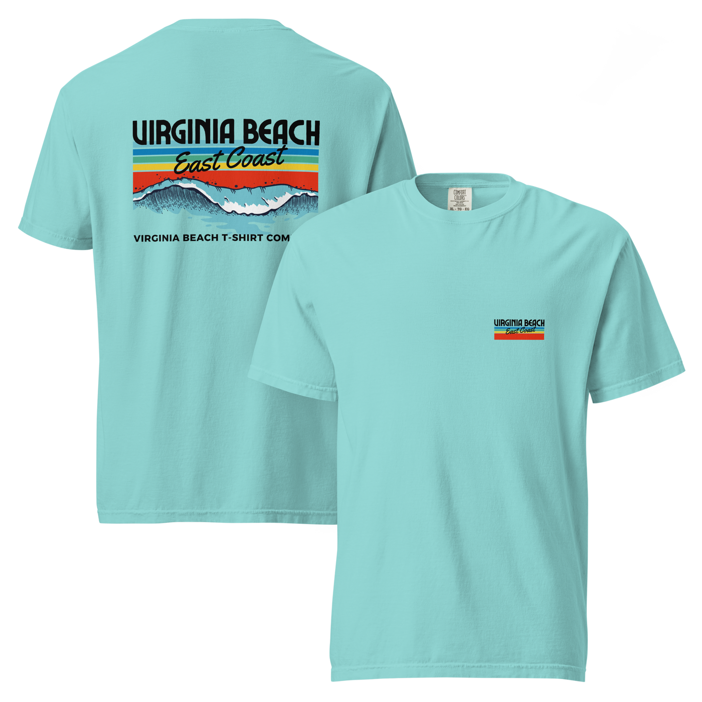 Virginia Beach East Coast T-Shirt in ##color-pattern##