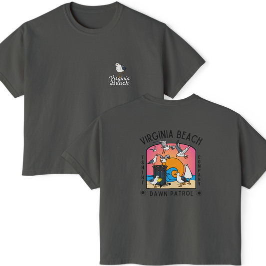 VBTeeCo - Dawn Patrol Women's Crop Top in ##color-pattern##