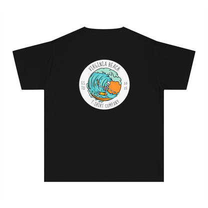 VBTeeCo - Youth Midweight Surfing Bones Tee - Kids beach shirt