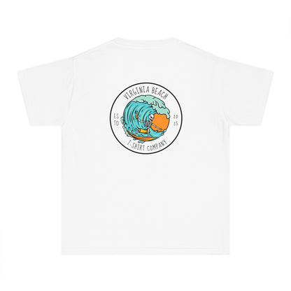 VBTeeCo - Youth Midweight Surfing Bones Tee - Kids beach shirt