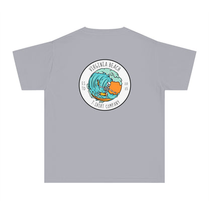 VBTeeCo - Youth Midweight Surfing Bones Tee - Kids beach shirt