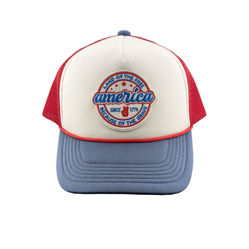 America Since 1776 Patch Hat