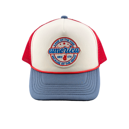 America Since 1776 Patch Hat