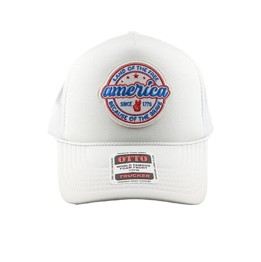 America Since 1776 Patch Hat