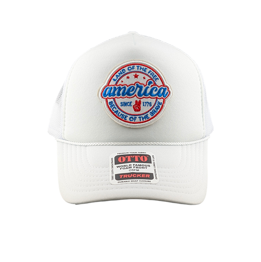 America Since 1776 Patch Hat
