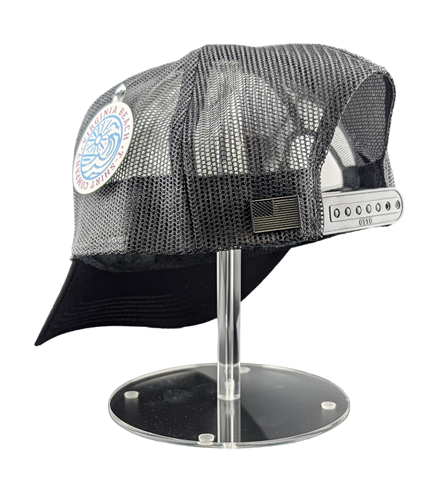 American Eagle Black Out Patch Hat