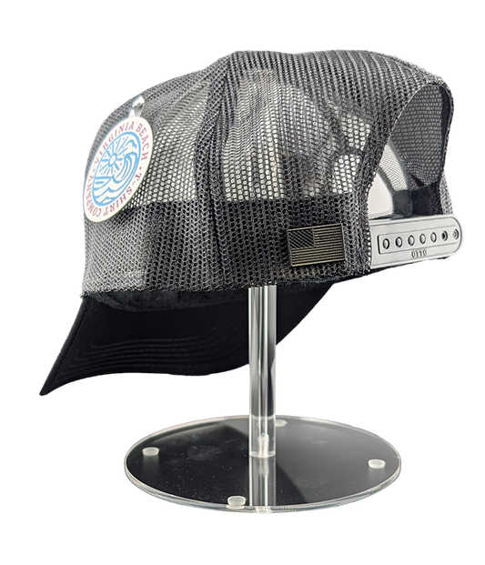 American Eagle Black Out Patch Hat