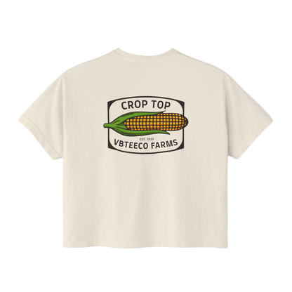 Crop Top Women's Boxy Tee