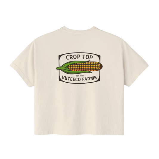 Crop Top Women's Boxy Tee