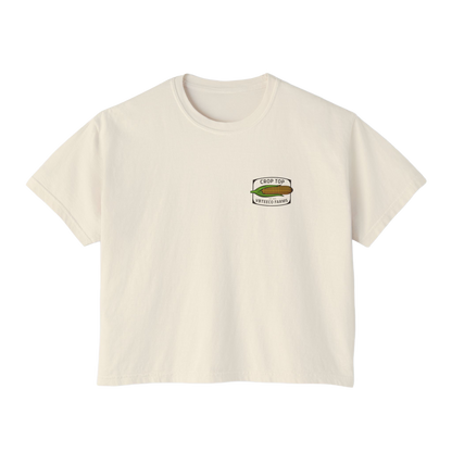 Crop Top Women's Boxy Tee