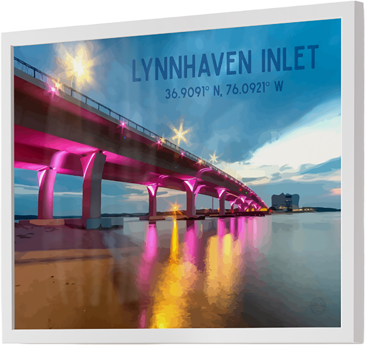 Lynnhaven Inlet - Framed Fine Art Poster