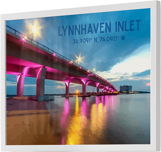 Lynnhaven Inlet - Framed Fine Art Poster