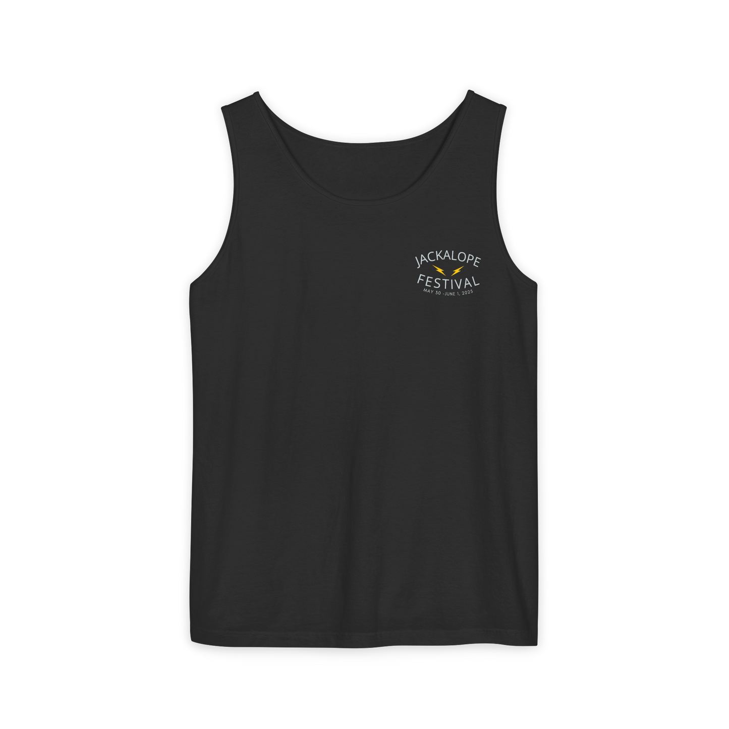 Jackalope Festival 2025 Jetski Tank Top in ##color-pattern##