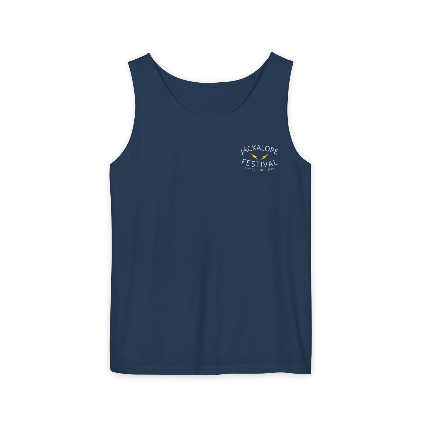Jackalope Festival 2025 Jetski Tank Top in ##color-pattern##