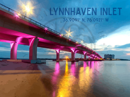 Lynnhaven Inlet - Framed Fine Art Poster