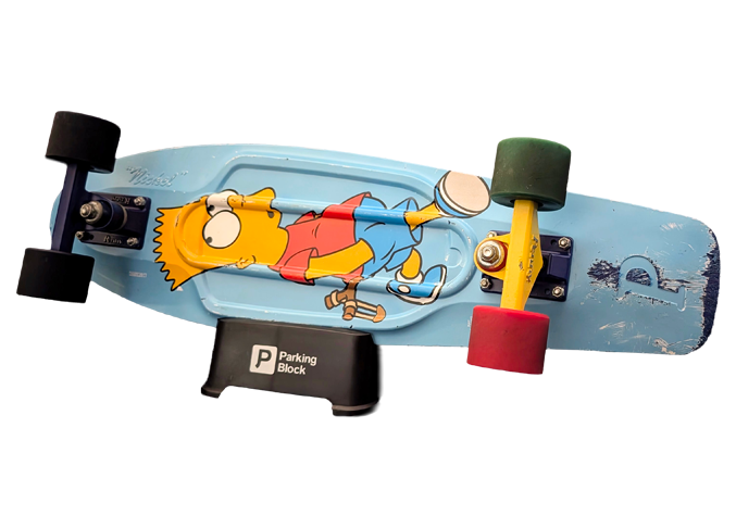 Penny Australia Nickel Skateboard - The Simpsons Bart
