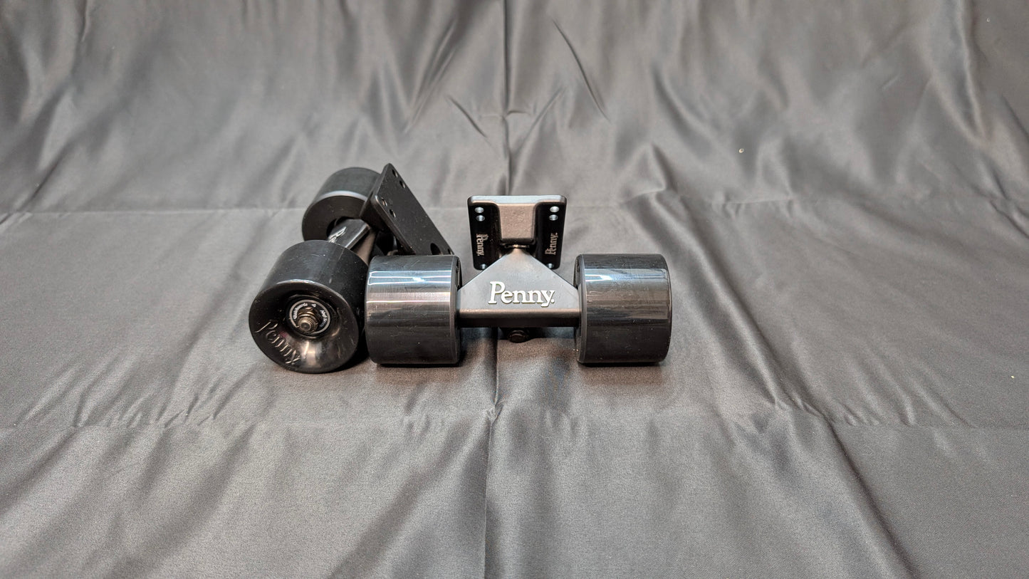 Penny Australia Skateboard Parts - Black Trucks and wheels New