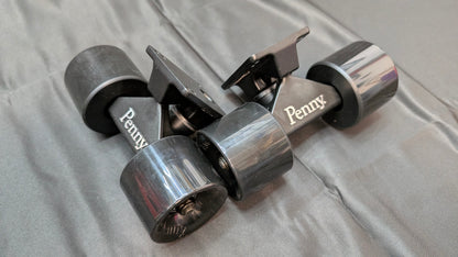 Penny Australia Skateboard Parts - Black Trucks and wheels New