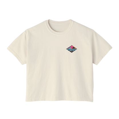 Surfs Up Design Women's Boxy Tee