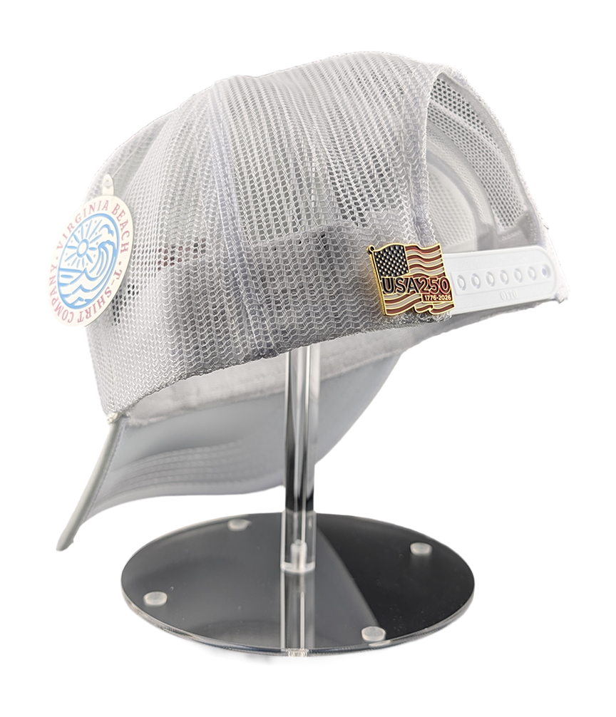 VB VA USA Embroidered Trucker Hat - America 250 Edition