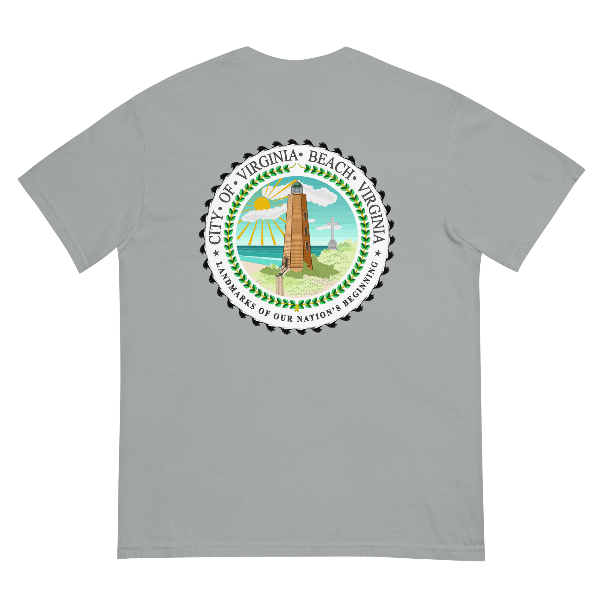 Virginia Beach City Seal T-Shirt in ##color-pattern##