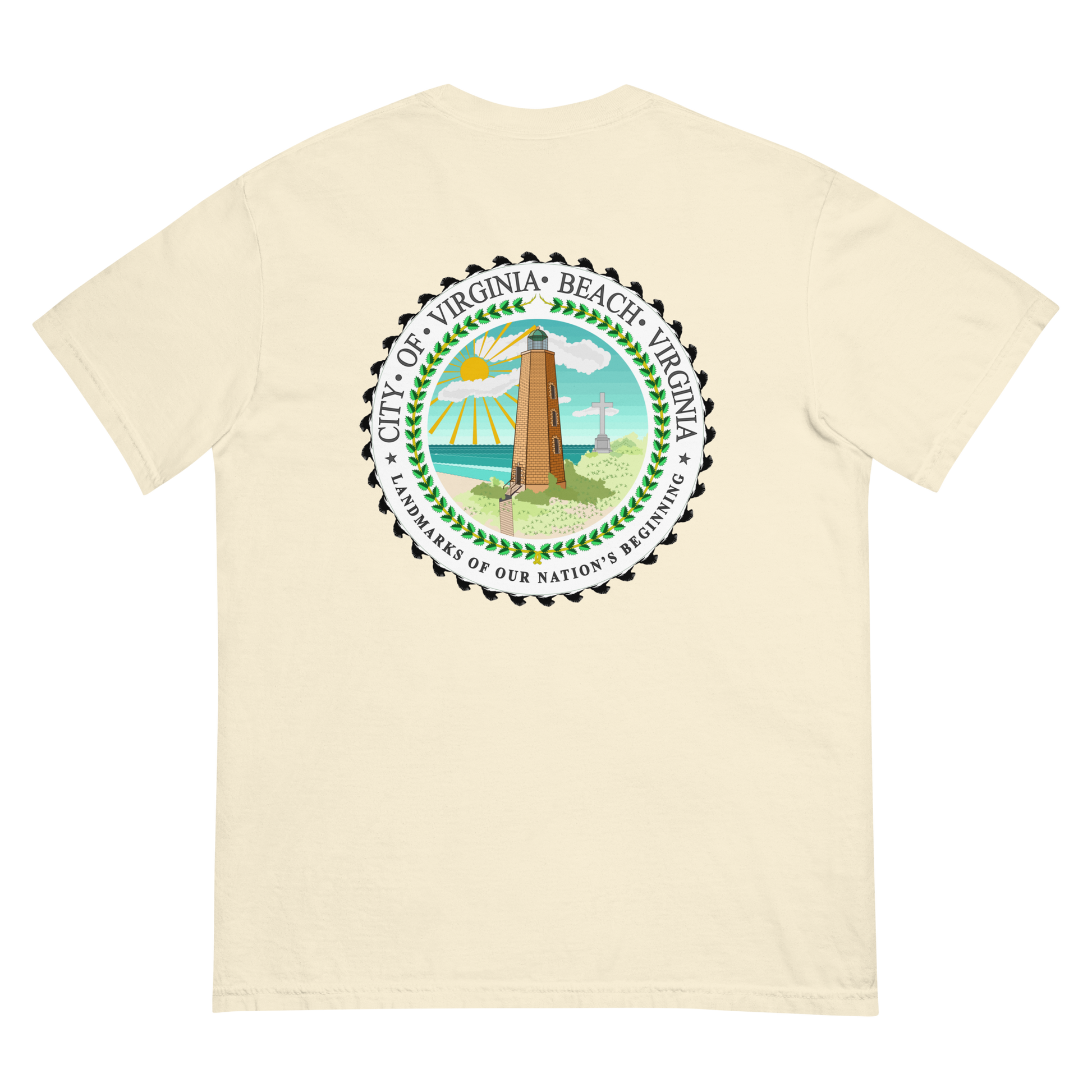 Virginia Beach City Seal T-Shirt in ##color-pattern##