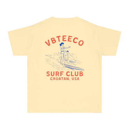 Youth VBTeeCo Croatan Surf Club T-Shirt in ##color-pattern##