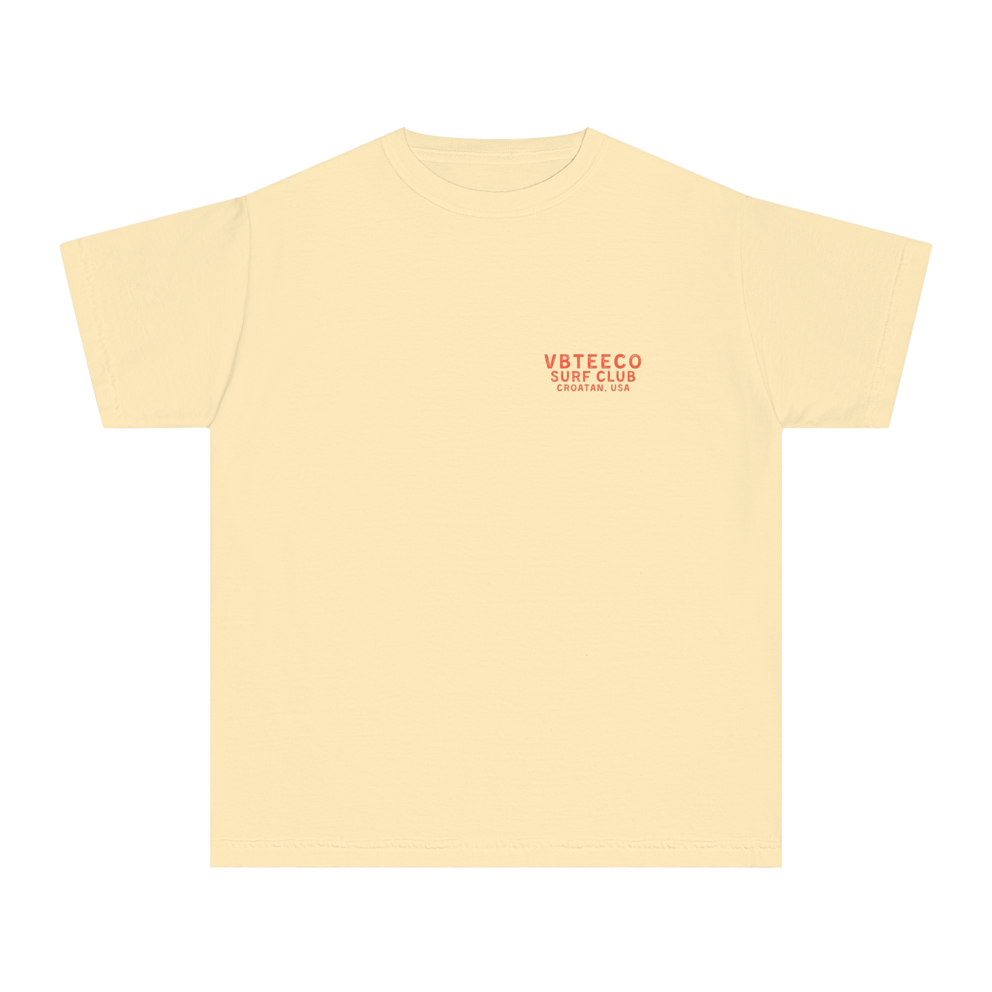 Youth VBTeeCo Croatan Surf Club T-Shirt in ##color-pattern##