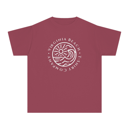 Youth Virginia Beach T-Shirt Company Logo Tee in ##color-pattern##